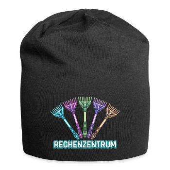 Leiter Vom Rechenzentrum Gartenarbeit Gärtner - Jersey-Beanie - Schwarz - Vorne