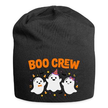 Boo Crew Halloween Drei Geister - Jersey-Beanie - Schwarz - Vorne