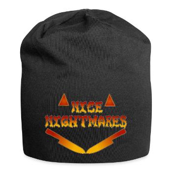 NICE NIGHTMARES Halloween Smile - Jersey Beanie - black - Front