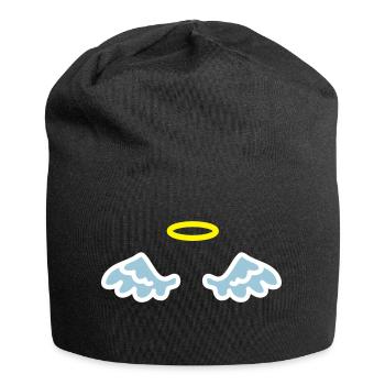 Angel wings - Jersey Beanie - black - Front