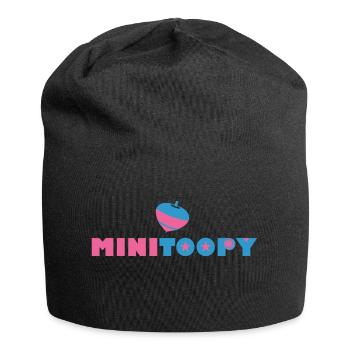 MINITOOPY - Jersey Beanie - black - Front