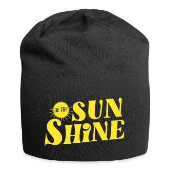 Be the Sunshine - Jersey Beanie - black - Front