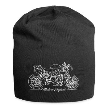 Britisch Bike - Made in England - Jersey-Beanie - Schwarz - Vorne
