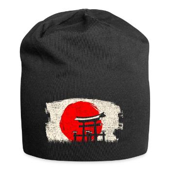 Architecture japonaise - Bonnet en jersey - noir - Devant