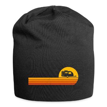 Caravane Sunrise Camping Caravane - Bonnet en jersey - noir - Devant