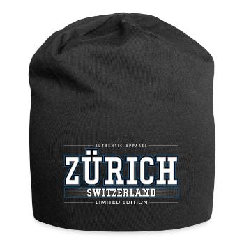 Zurich - Jersey Beanie - black - Front