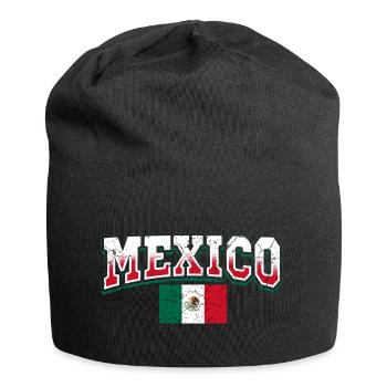 Mexiko - Jersey-Beanie - Schwarz - Vorne