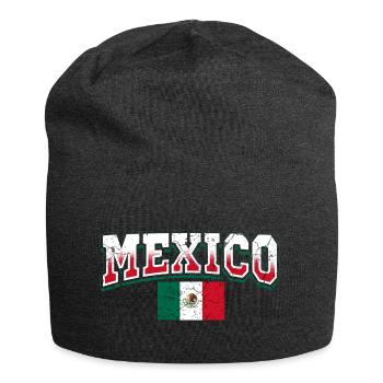Mexiko - Jersey-Beanie - Anthrazit - Vorne