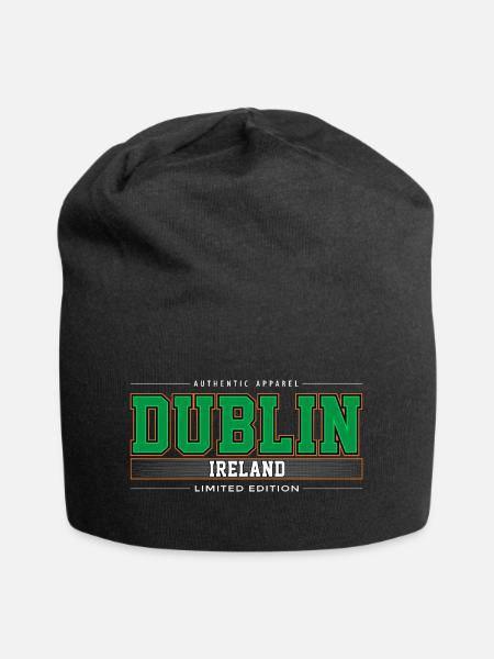 Dublin - Bonnet en jersey - noir