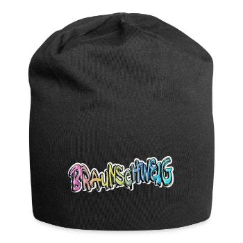 Braunschweig Deutschland Graffiti Spray Sprayer - Jersey-Beanie - Schwarz - Vorne