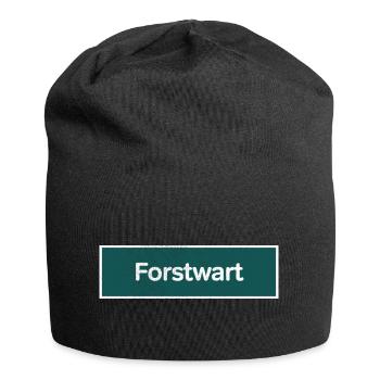 Forstwart - Jersey-Beanie - Schwarz - Vorne