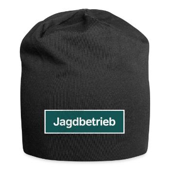 Jagdbetrieb - Jersey-Beanie - Schwarz - Vorne