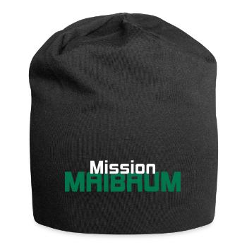 Mission Maibaum Aufpasser Shirt - Jersey-Beanie - Schwarz - Vorne