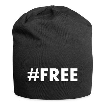 Free - Jersey Beanie - black - Front