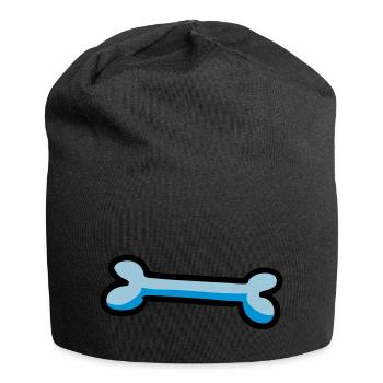 os coloré os de chien idée cadeau chien - Bonnet en jersey - noir - Devant