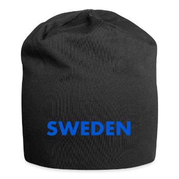 Suède - Bonnet en jersey - noir - Devant
