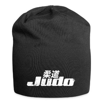 Judo - Jersey-Beanie - Schwarz - Vorne