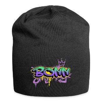 Bonn Allemagne Ville Graffiti Spray Sprayer - Bonnet en jersey - noir - Devant
