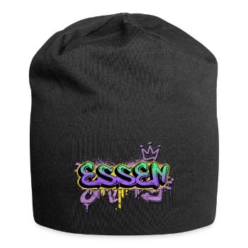Essen Germany City Graffiti Spray Sprayer - Jersey Beanie - black - Front