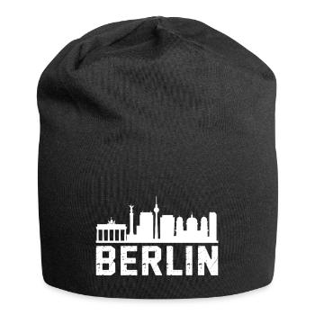Horizon de Berlin - Bonnet en jersey - noir - Devant
