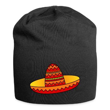 sombrero - Jersey Beanie - black - Front