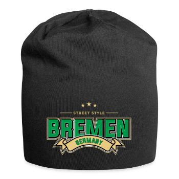 Brême - Bonnet en jersey - noir - Devant