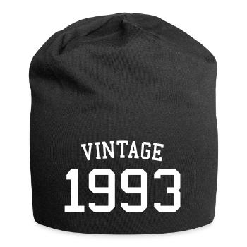 Millésime 1993 - 30 ans, cadeau 30e anniversaire - Bonnet en jersey - noir - Devant