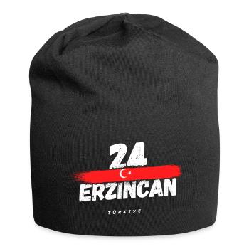Erzincan 24 Türkiye Türkei - Jersey-Beanie - Schwarz - Vorne