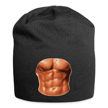 six pac - Bonnet en jersey - noir - Devant