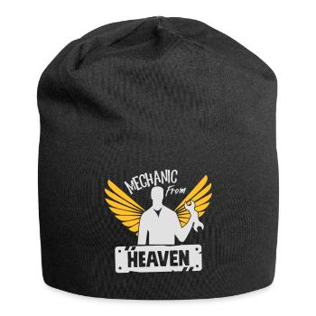 Mechanic From Heaven - Jersey-Beanie - Schwarz - Vorne