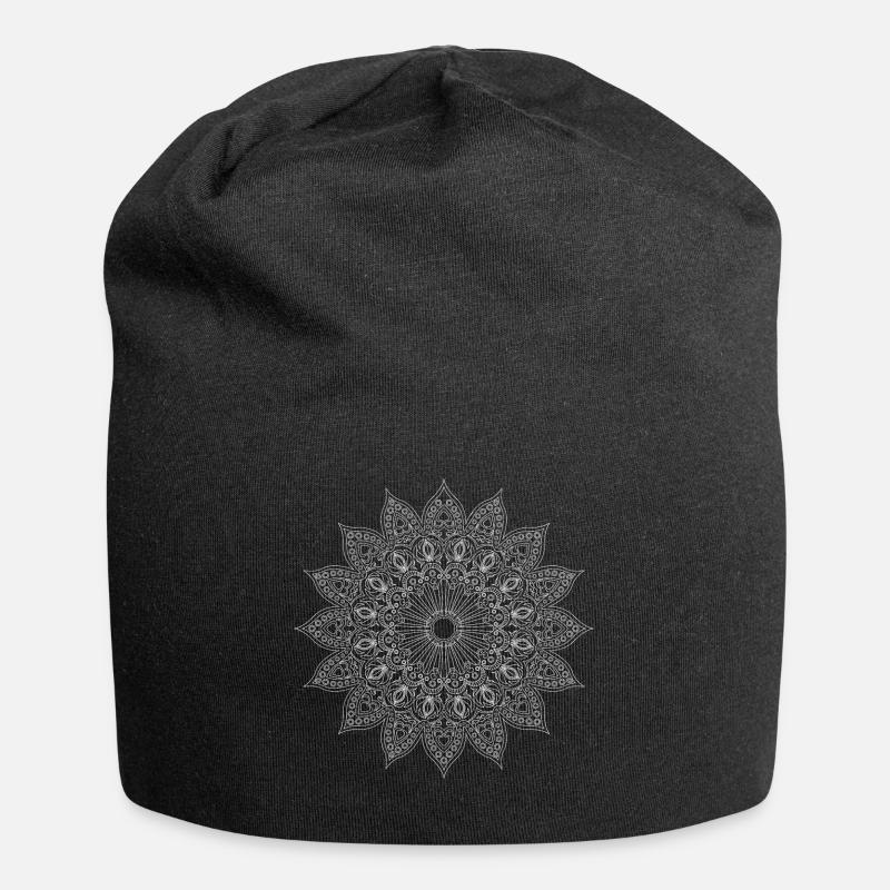 Mandala Yoga - Jersey Beanie - black