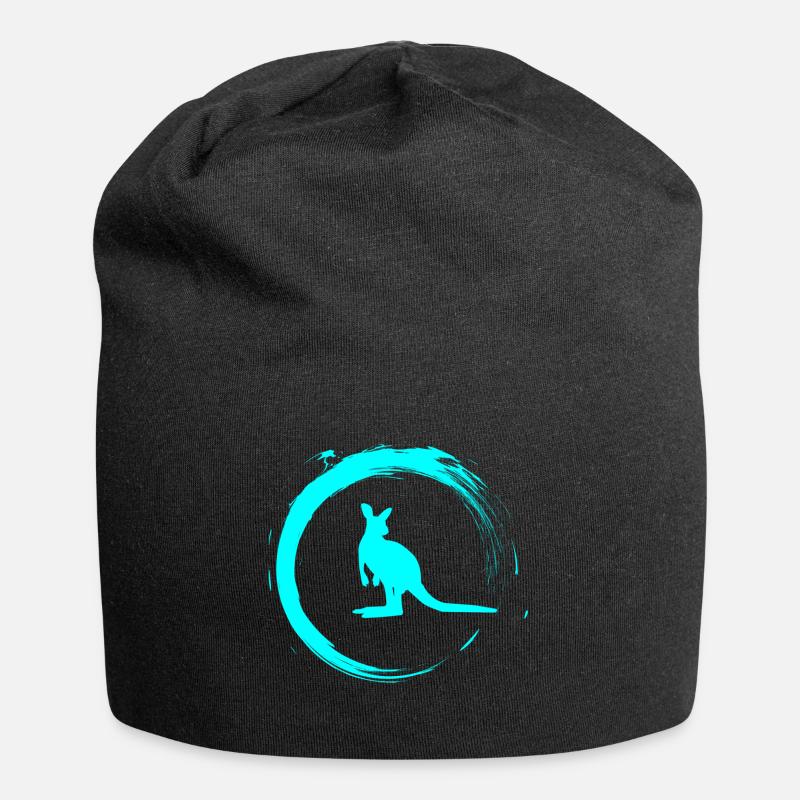 Kangaroo - Jersey-Beanie - Schwarz