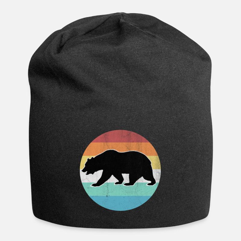 porter - Bonnet en jersey - noir