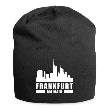 Frankfurt Skyline Hessen FFM 069 Frankfurt Liebe - Jersey Beanie - black - Front