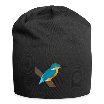 Oiseau de glace - Bonnet en jersey - noir - Devant