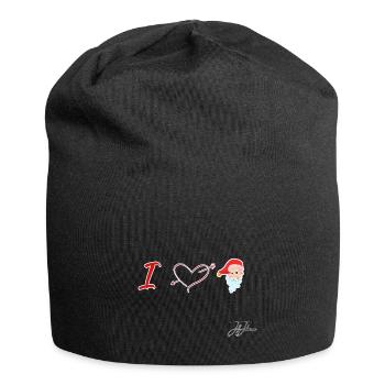 Christmas Christmas Christmas Christmas - Jersey Beanie - black - Front