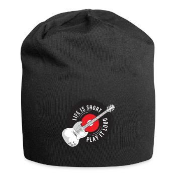 Enregistrement de guitare - Bonnet en jersey - noir - Devant