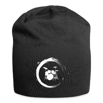 Drums - Jersey Beanie - black - Front