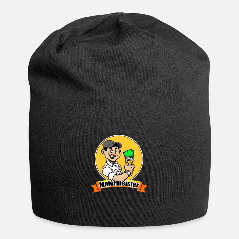 Malermeister - Jersey-Beanie - Schwarz