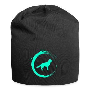 German shepherd - Jersey Beanie - black - Front