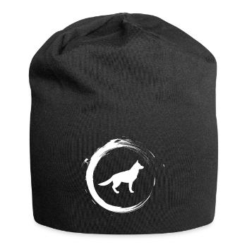 German shepherd - Jersey Beanie - black - Front