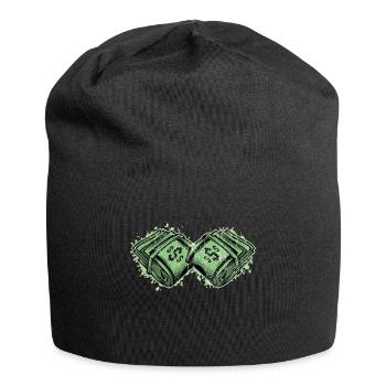 Lot d'argent - Bonnet en jersey - noir - Devant