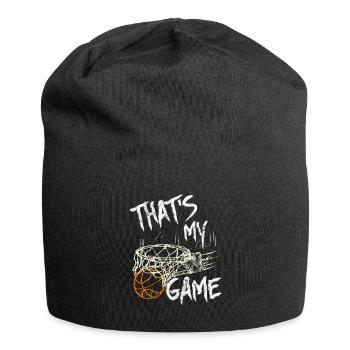 Basketball mon jeu - Bonnet en jersey - noir - Devant