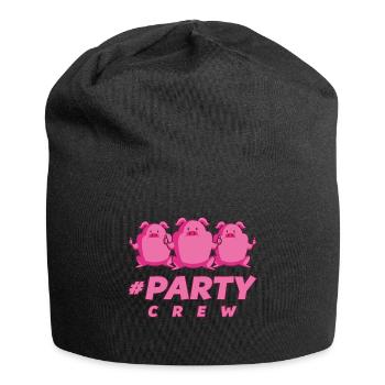 Pig party - Jersey Beanie - black - Front