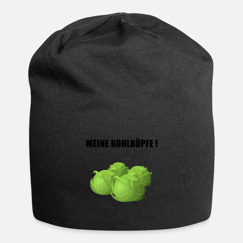 My cabbages - Jersey Beanie - black