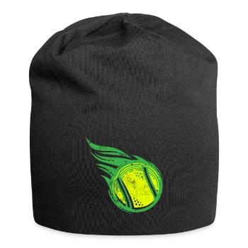 Balle de tennis balle de tennis - Bonnet en jersey - noir - Devant