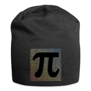 Pi Day Shirt Math Geek Gift - Jersey Beanie - black - Front
