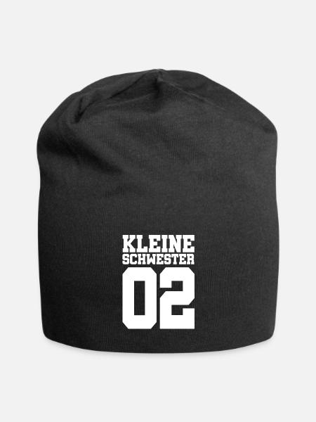 Little Sister Partner Shirts Partner Look - Jersey Beanie - black