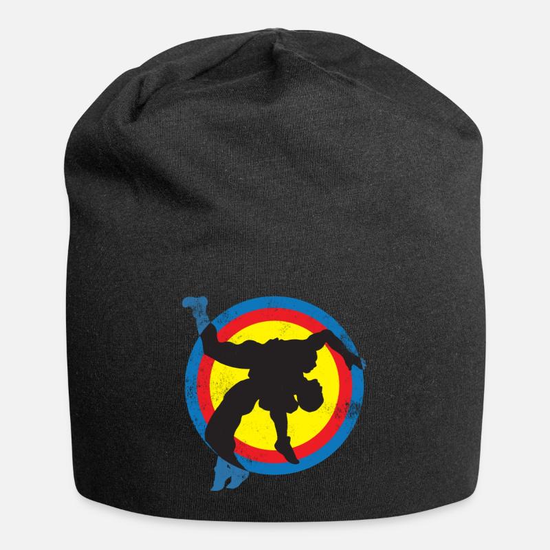 Ringer - Jersey-Beanie - Schwarz