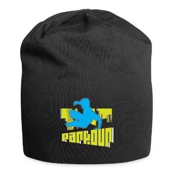 Parkour - Jersey Beanie - black - Front